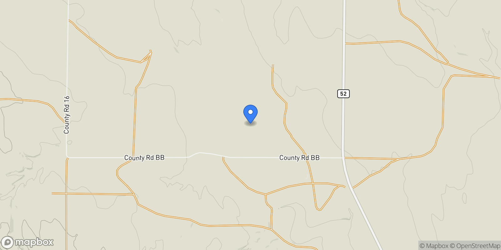 Map showing 22309 County Road, Saddle Ridge, Colorado, United States.