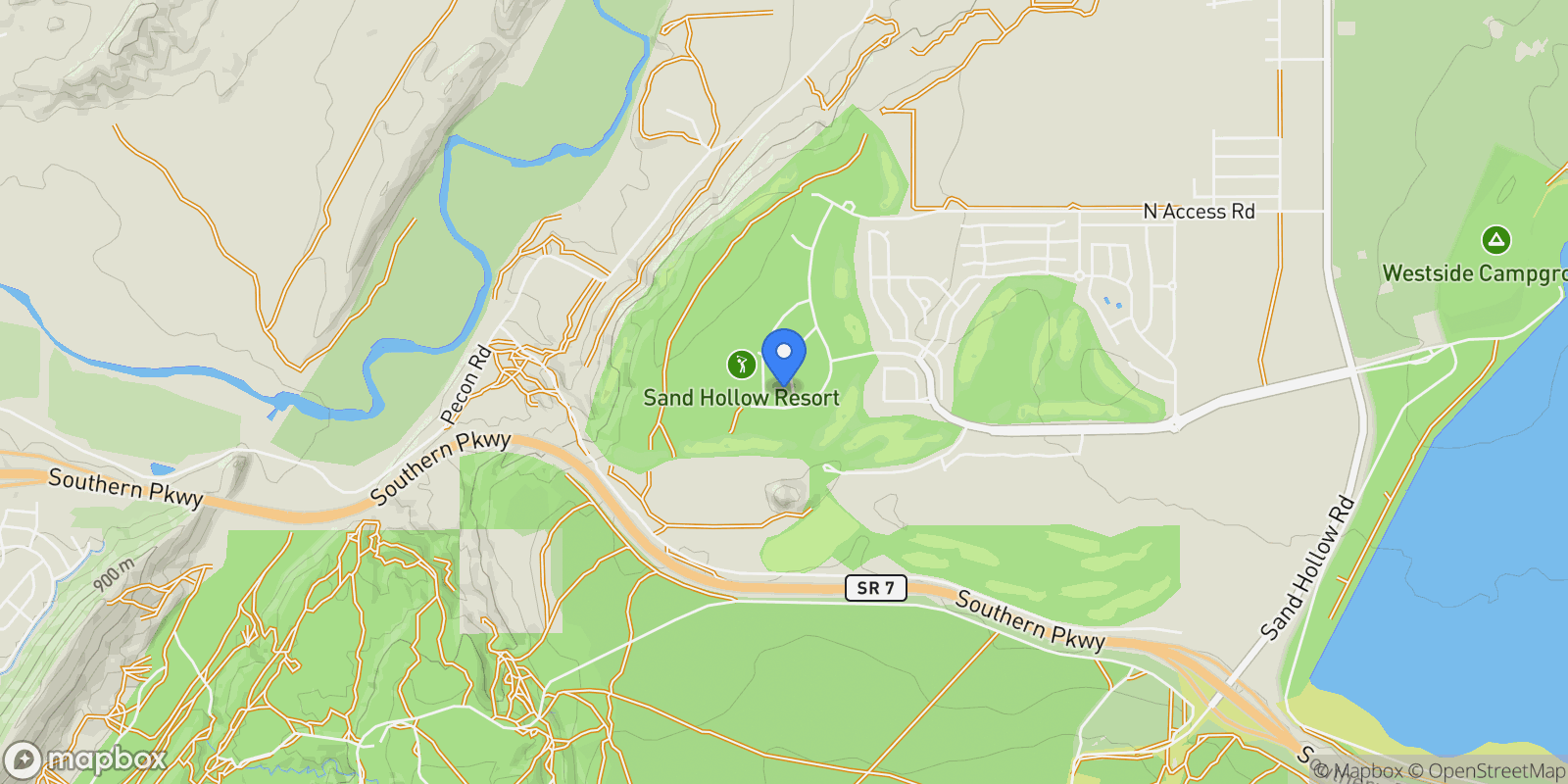 Map showing 3322 S GUIDE STAR WAY, Hurricane, Utah, United States.