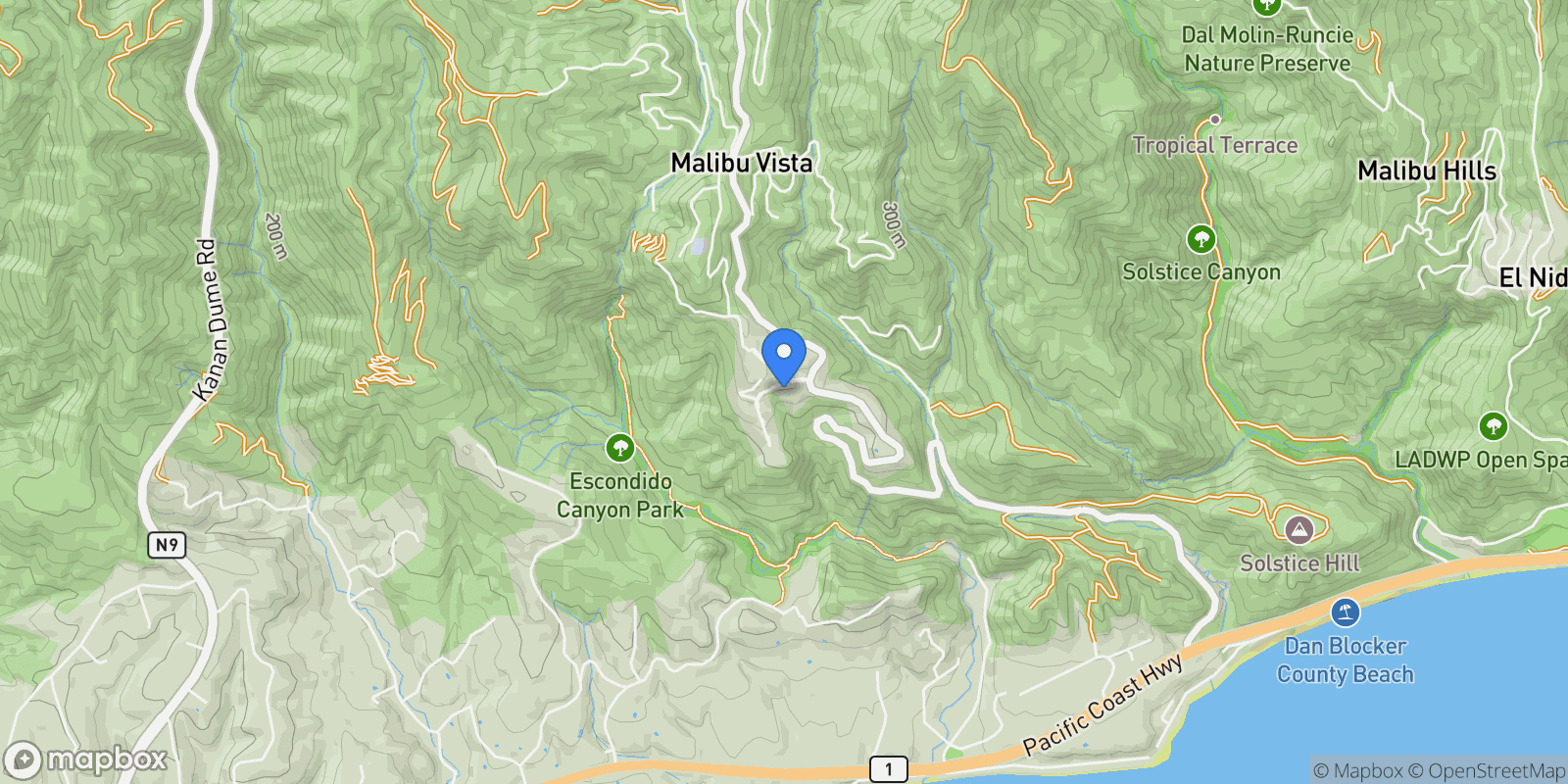 Map showing 27432 Latigo Bay View Drive, Malibu, CA 90265, Malibu, California, United States.