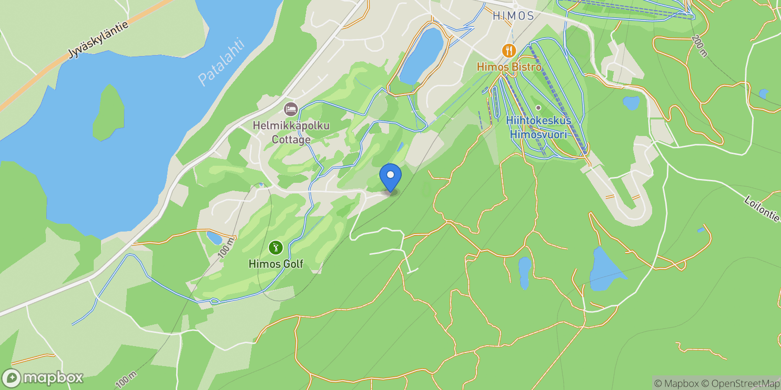 Map showing Sovintoraitti 12, Jämsä, Finland.