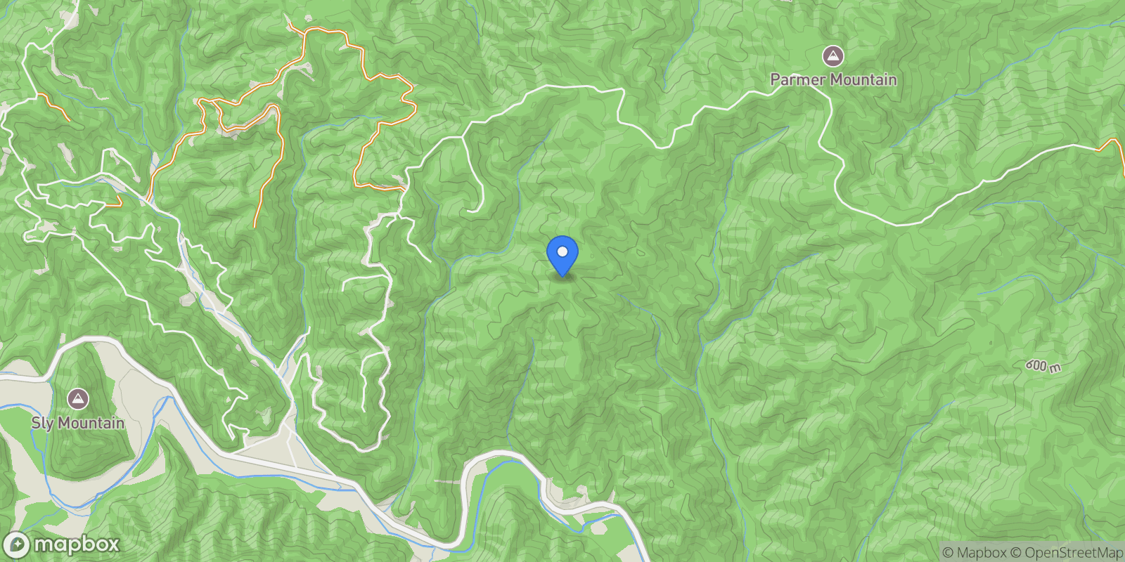 Map showing 675 Cabin Ridge Road, Ferguson, NC 28624, Ferguson, North Carolina, United States.