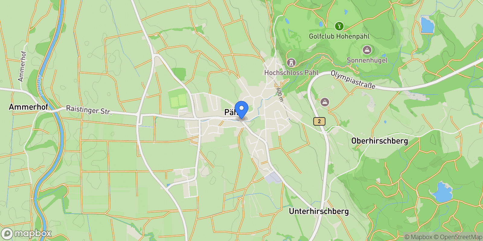 Map showing 82 Pähl, Germany, Pähl, Bavaria, Germany.