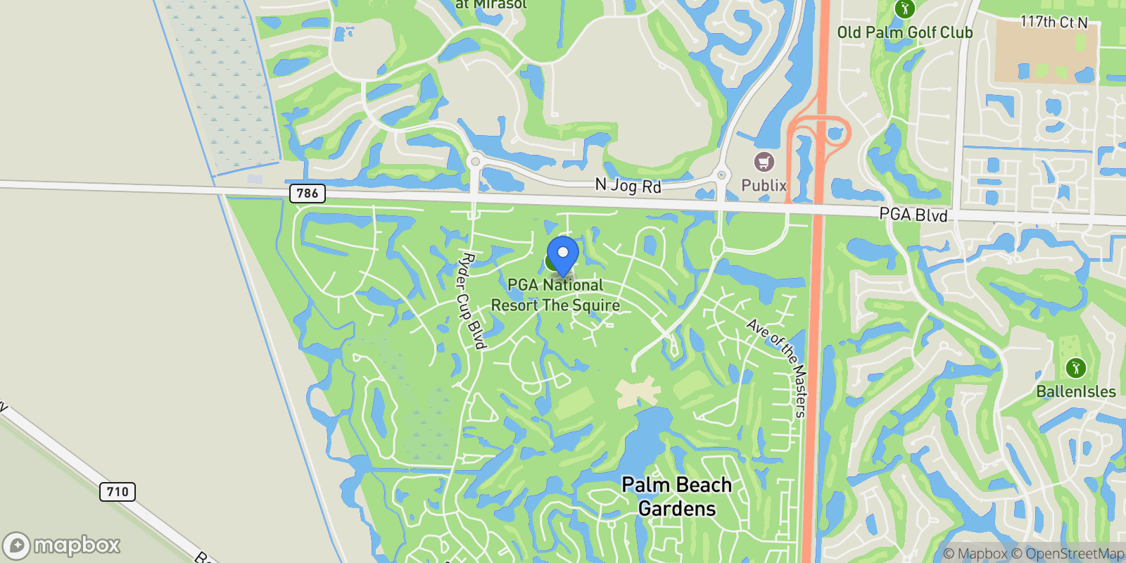 Map showing 17 Surrey Road, Palm Beach Gardens, FL, 33418, USA, Palm Beach Gardens, Florida, United States.