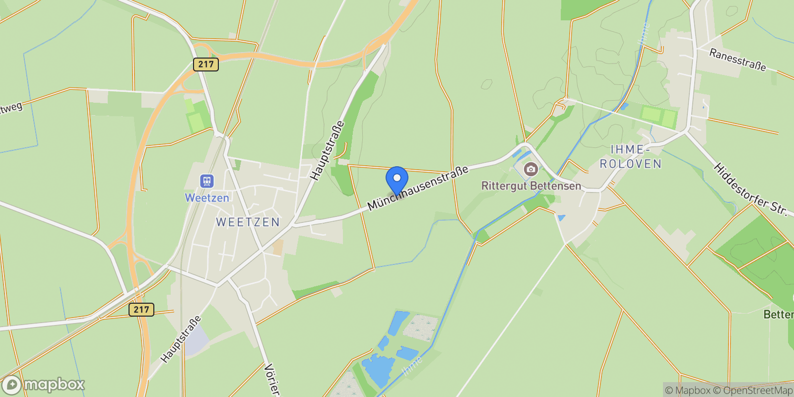 Map showing Ronnenberg, Lower Saxony, Germany.