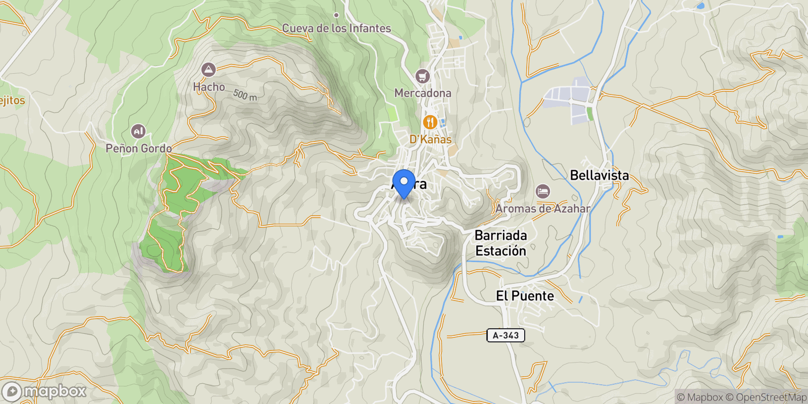 Map showing Málaga Provincia, Alora, MALAGA, Alora, Alora, Andalusia, Spain.