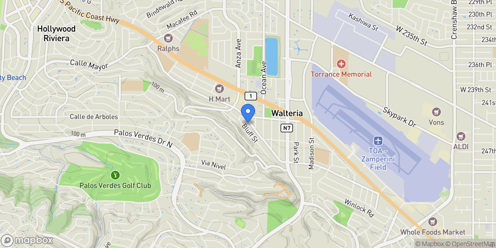 Map showing 4068 Newton Street , Torrance, CA 90505, Torrance, California, United States.