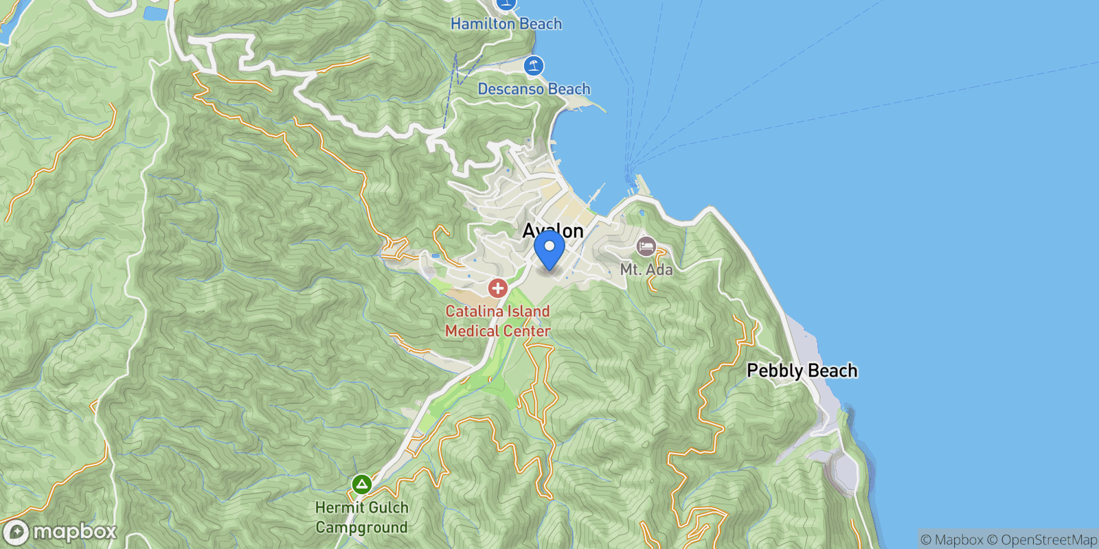 Map showing 0 Tremont , Avalon, CA 90704, Avalon, California, United States.