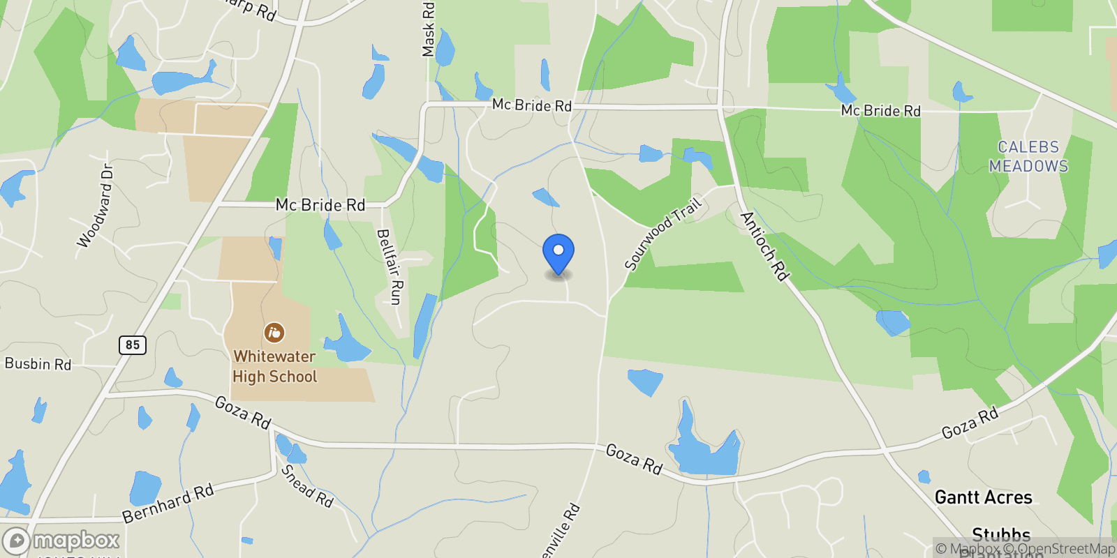 Map showing 300 Wrightsburg Court, Fayetteville, GA 30215, Fayetteville, Georgia, United States.