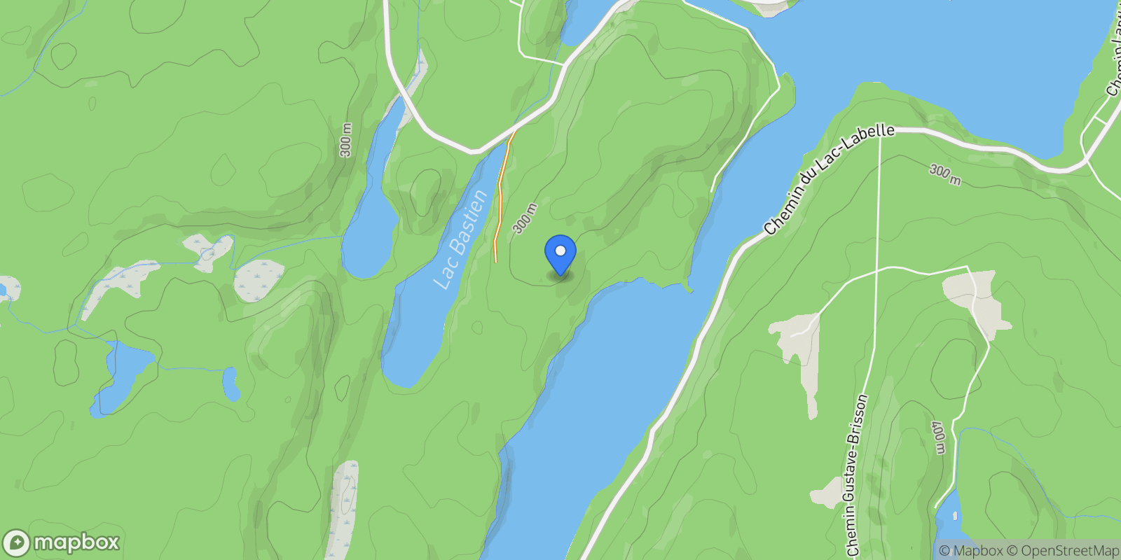 Map showing Ch. de La Minerve, La Minerve, QC J0T1S0, La Minerve, Quebec, Canada.