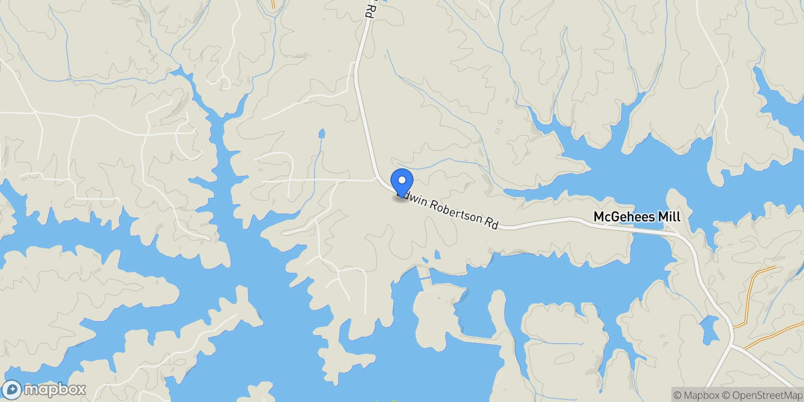 Map showing 8589 Mcghees Mill Road, S, Semora, NC, 27343, USA, Semora, North Carolina, United States.