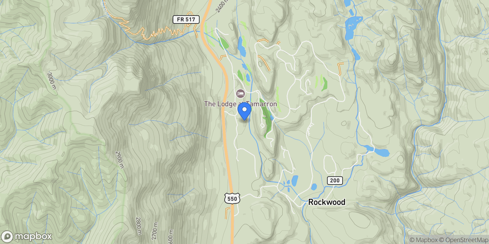 Map showing 73 S Tamarron Drive #870 , Durango, CO 81301, Durango, Colorado, United States.