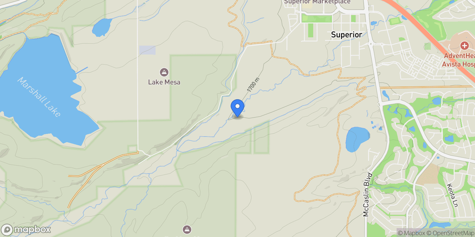 Map showing 625 Lombardi Circle, Lafayette, Colorado, United States.
