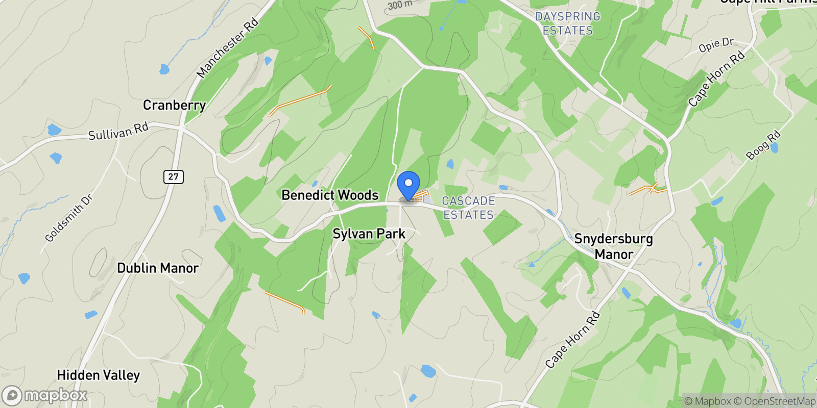 Map showing PARCEL 148 SNYDERSBURG RD, WESTMINSTER, MD, 21157, USA, Westminster, Maryland, United States.