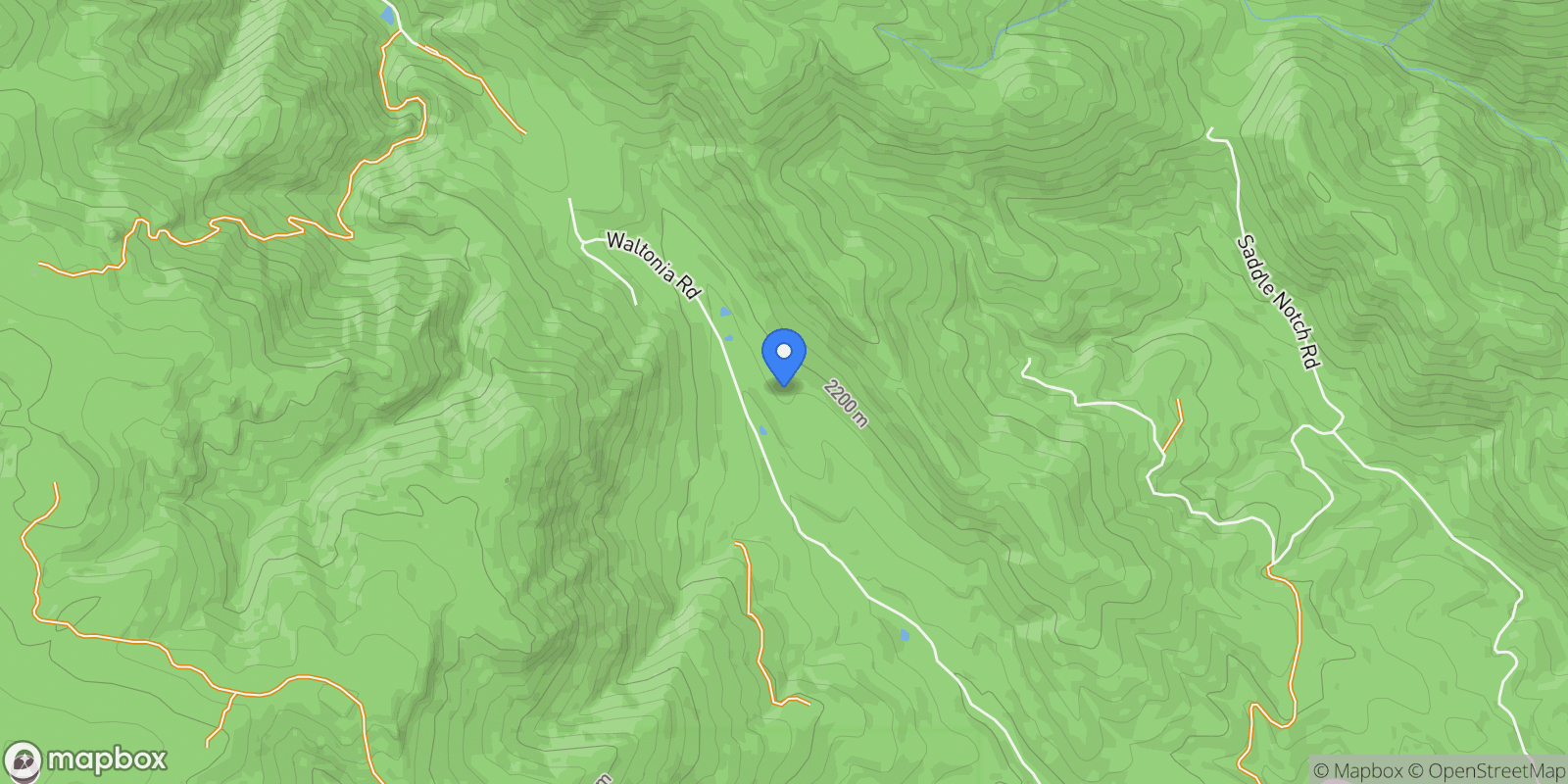 Map showing 681 Bitterroot Gulch Road, Berthoud, Colorado, United States.