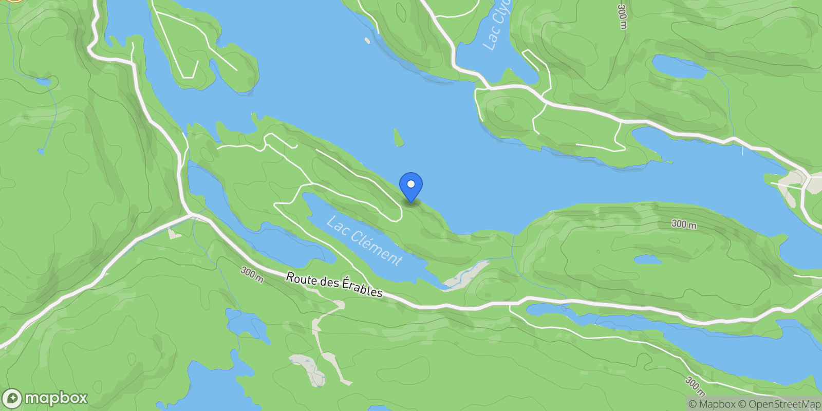 Map showing 3418 Ch. des Aulnes, La Conception, QC J0T1M0, La Conception, Quebec, Canada.