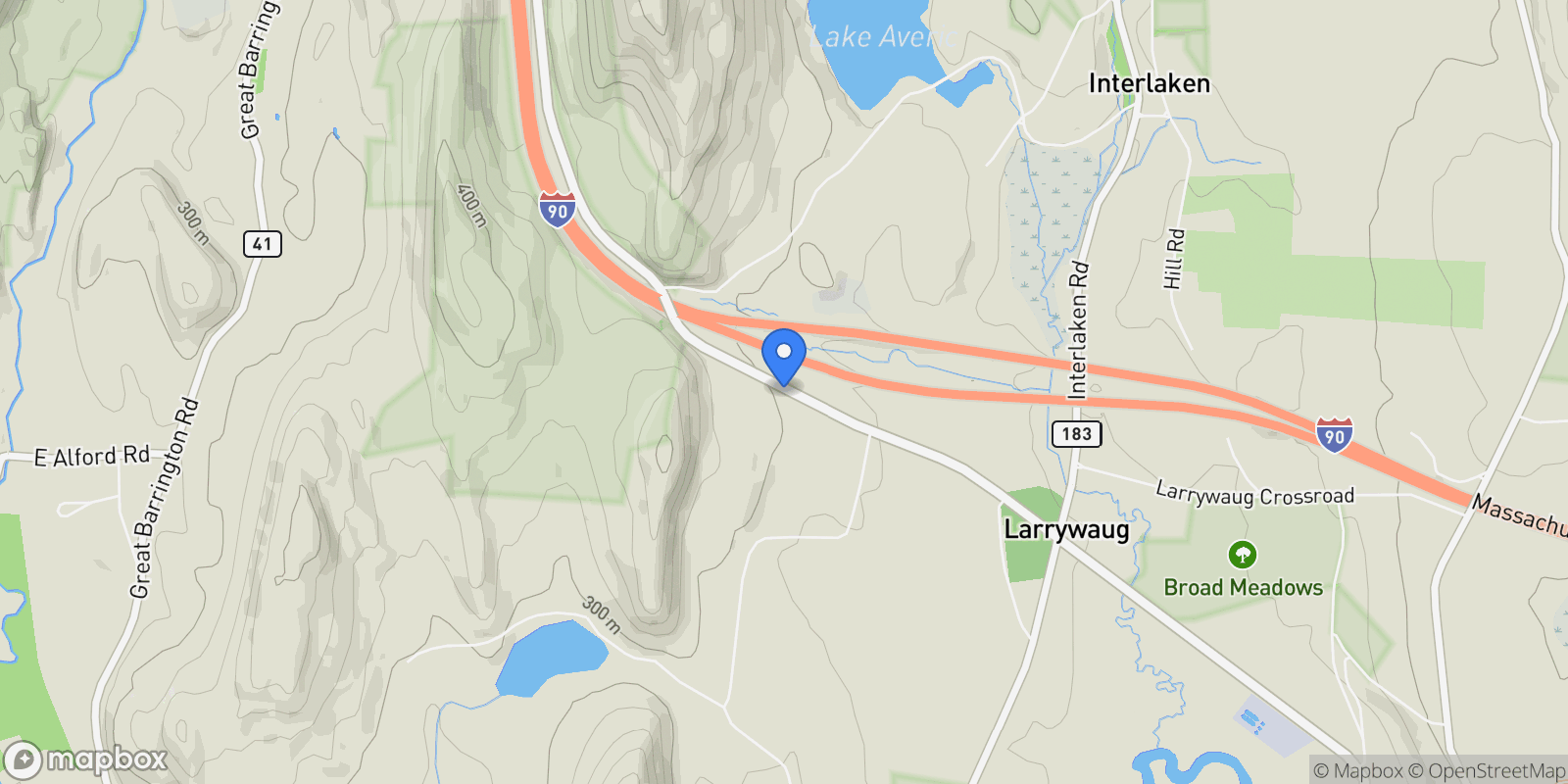 Map showing 15 W Stockbridge Rd, Stockbridge, MA 01262, Stockbridge, Massachusetts, United States.
