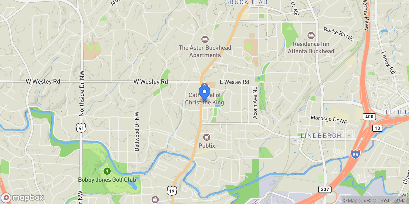 Map showing Avonova, 219 W 81ST ST, New York, New York, United States.