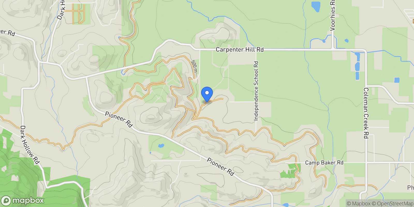 Map showing 939 Carpenter Hill, Medford, OR, 97501, USA, Medford, Oregon, United States.