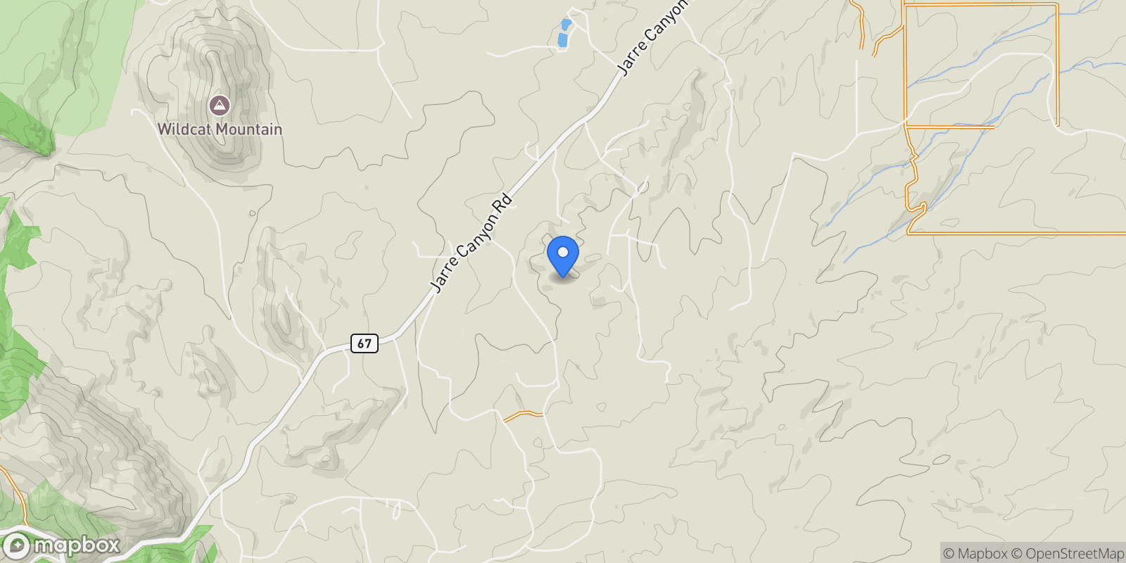 Map showing 3794 N State Highway 67, Sedalia, Colorado, United States.