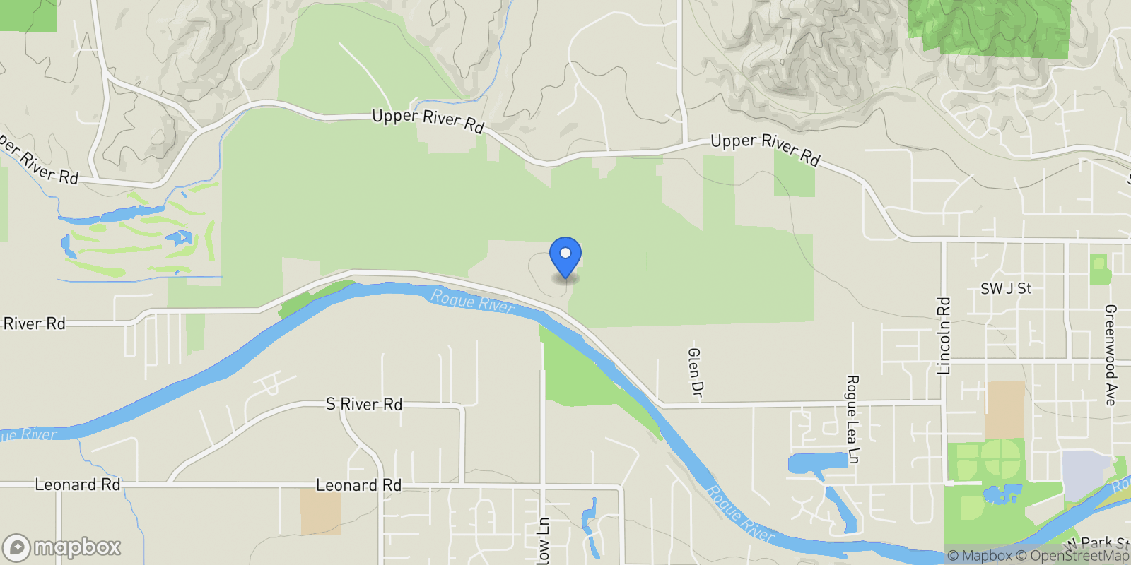 Map showing 3290 Lower River, Grants Pass, OR, 97526, USA, Grants Pass, Oregon, United States.