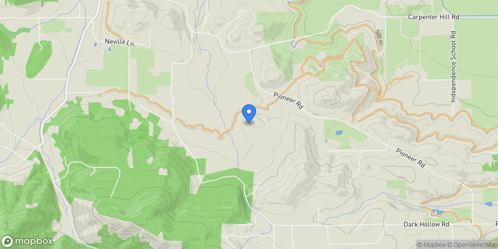 Map showing 5311 Pioneer Road, Medford, OR, 97501, USA, Medford, Oregon, United States.