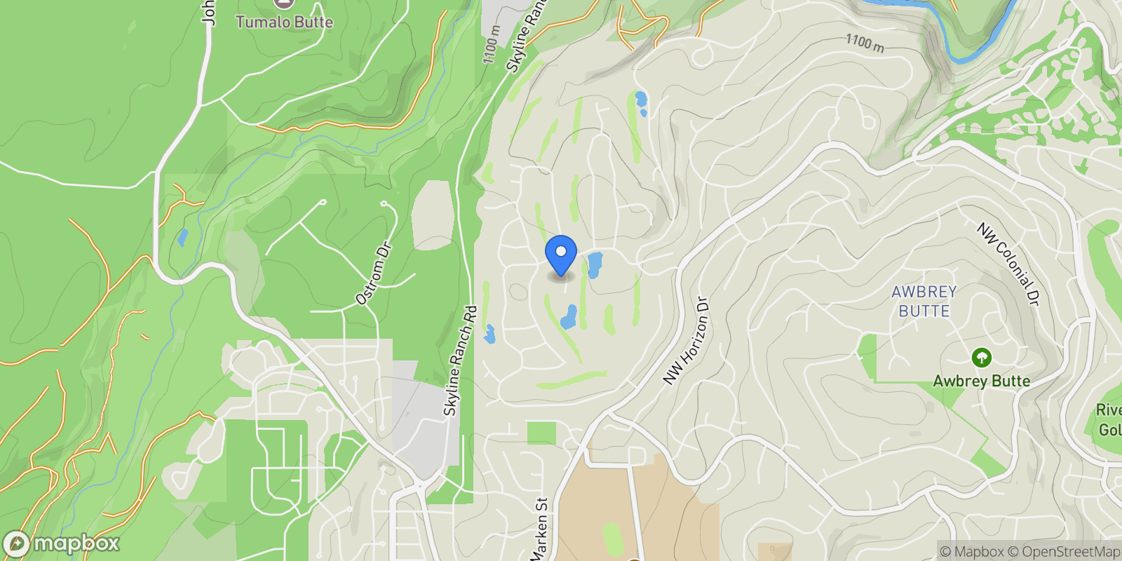 Map showing 3237 NW Kidd, Bend, OR, 97703, USA, Bend, Oregon, United States.