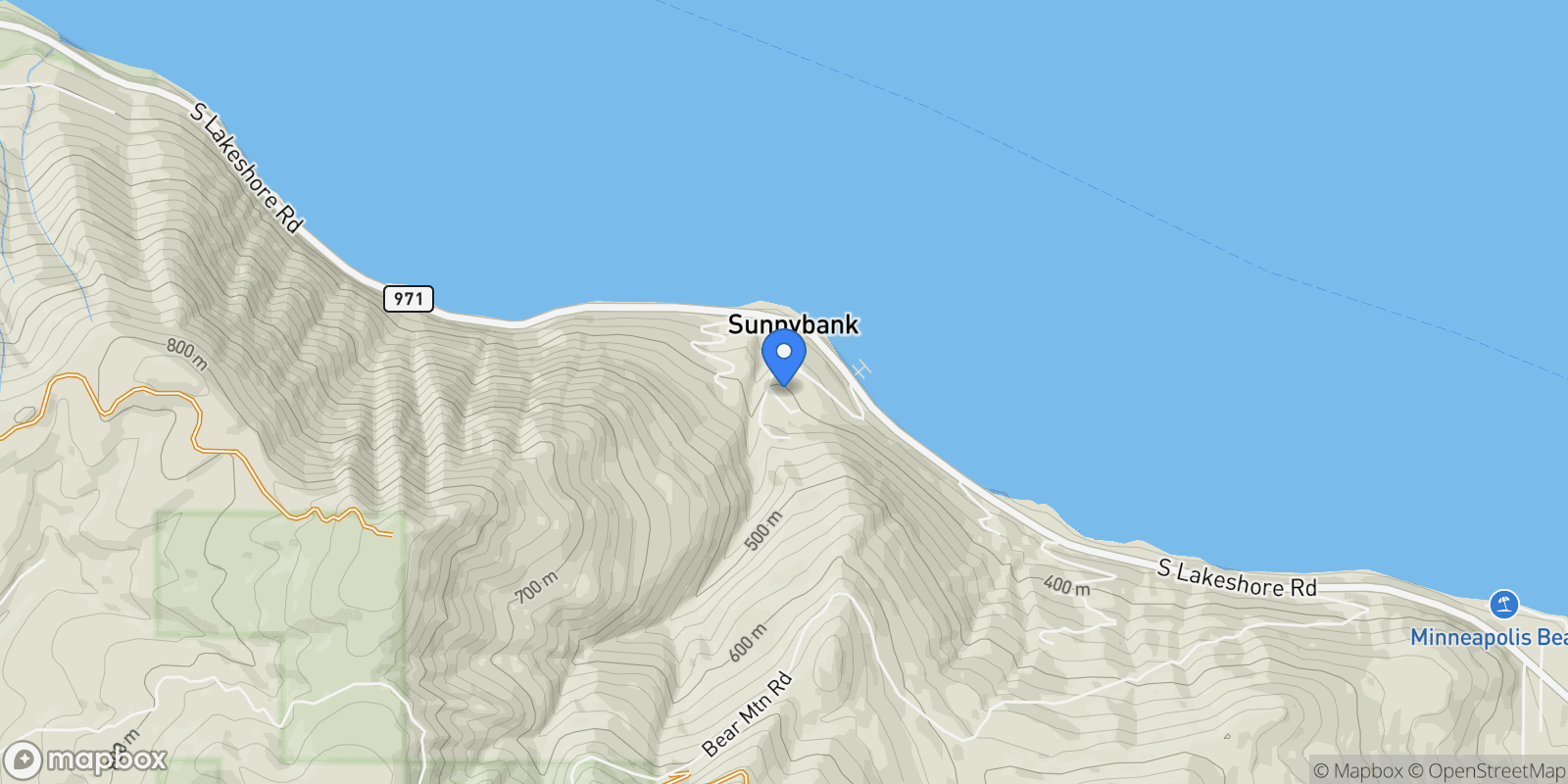 Map showing 4124 Lakeview Place, Chelan, WA, 98816, USA, Chelan, Washington, United States.