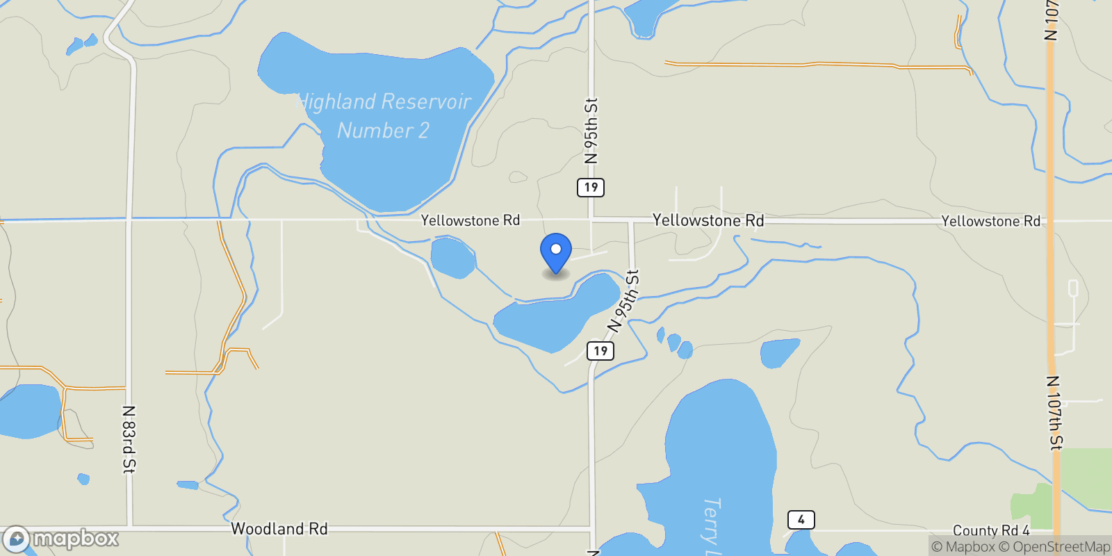 Map showing 9402 Crystal Lane, Longmont, Colorado, United States.