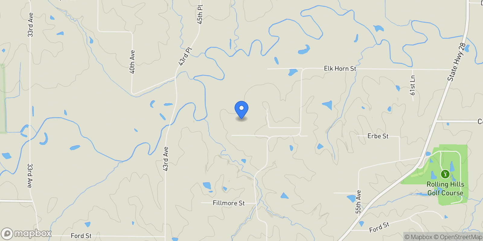 Map showing 4791 Erbe Street, Norwalk, IA 50211, Norwalk, Iowa, United States.