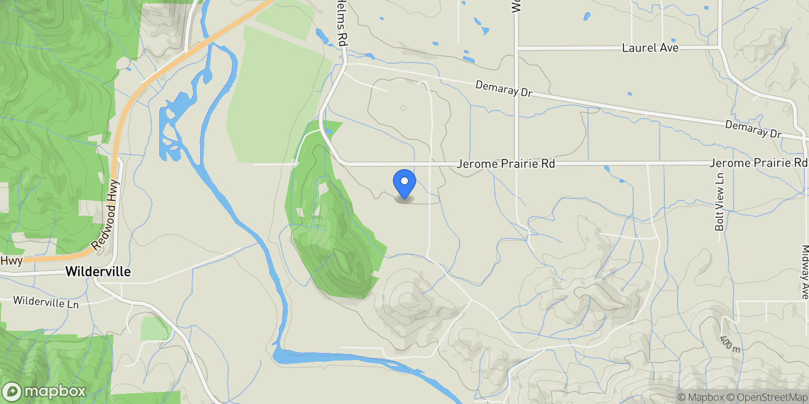 Map showing 5719 Jerome Prairie, Grants Pass, OR, 97527, USA, Grants Pass, Oregon, United States.