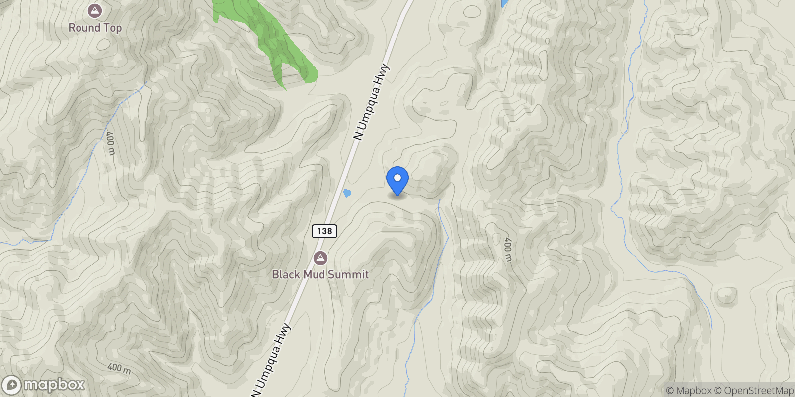 Map showing 10181 N Umpqua Highway, Roseburg, OR, 97470, USA, Roseburg, Oregon, United States.