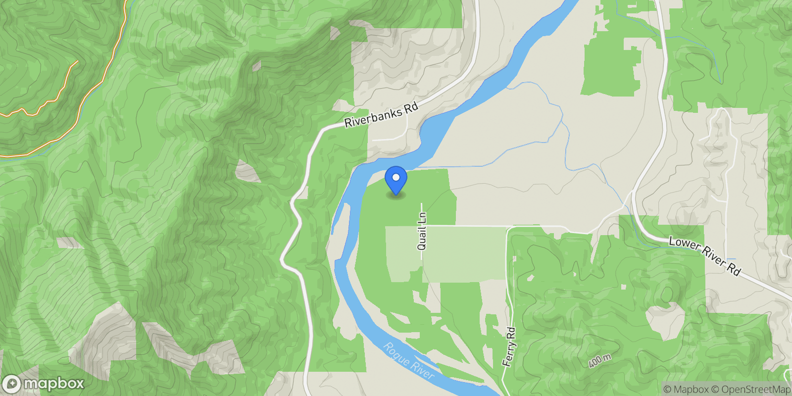 Map showing 503 Quail, Grants Pass, OR, 97526, USA, Grants Pass, Oregon, United States.