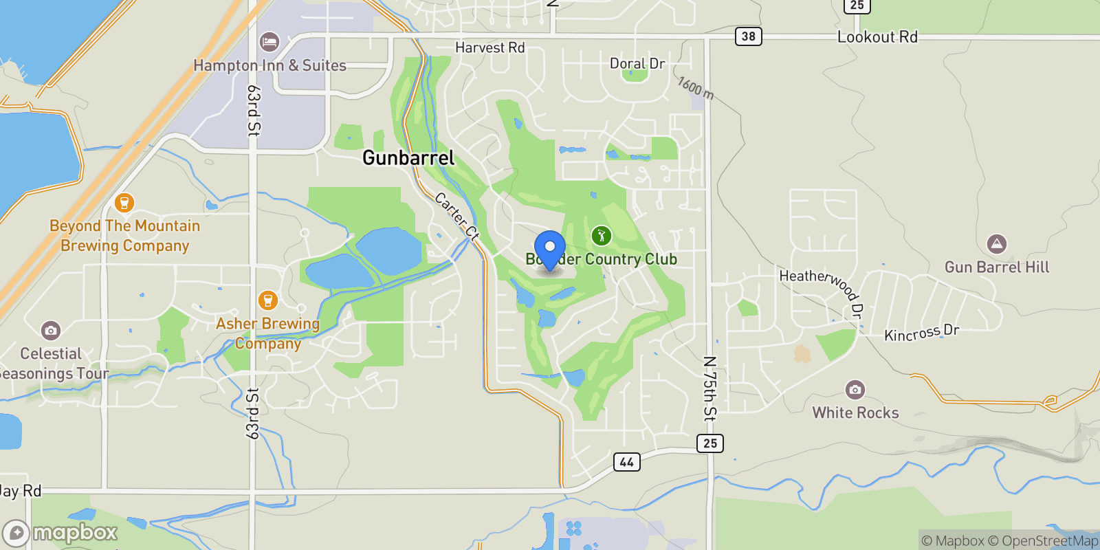 Map showing 7028 Indian Peaks Trail, Boulder, Colorado, United States.