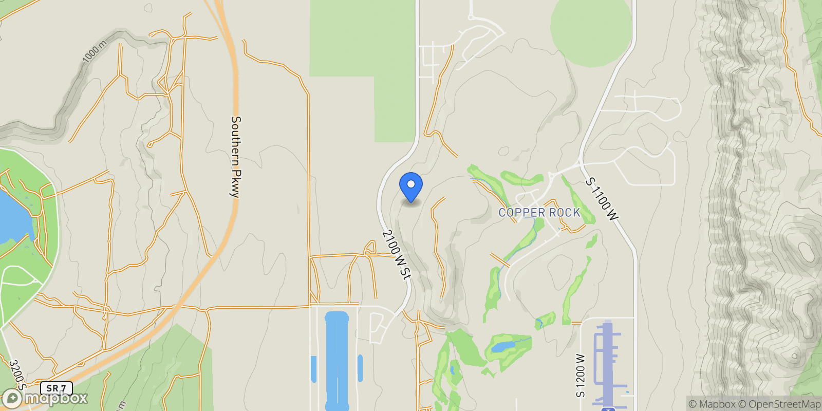 Map showing 1450 W Torrey Pines Road , Hurricane, UT 84737, Hurricane, Utah, United States.