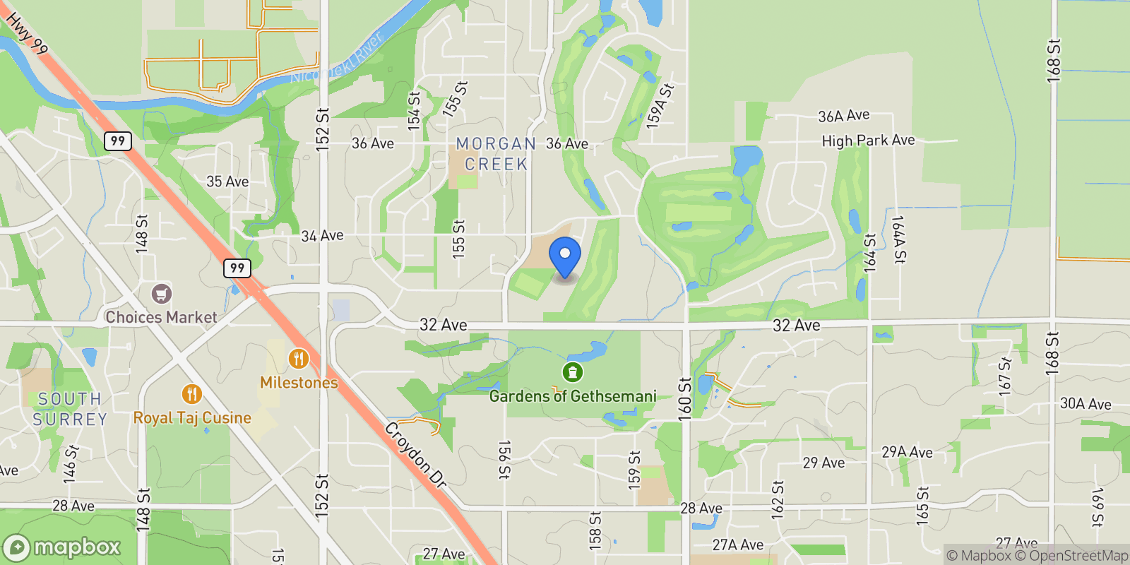 Map showing 3300 157a Street # 1, Surrey, BC, V3Z2P2, CANADA, Surrey, British Columbia, Canada.