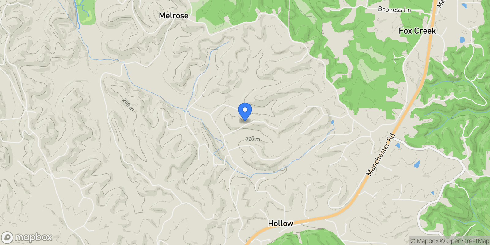 Map showing 18517 Gredan ct, Wildwood, Missouri, United States.