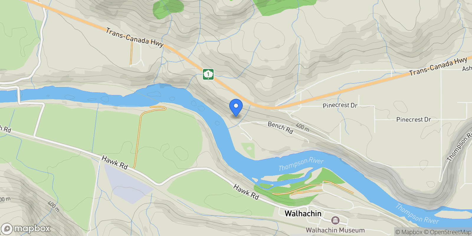 Map showing 6219 Sundown Road, Thompson-Nicola I (Blue Sky C*, British Columbia, Canada.