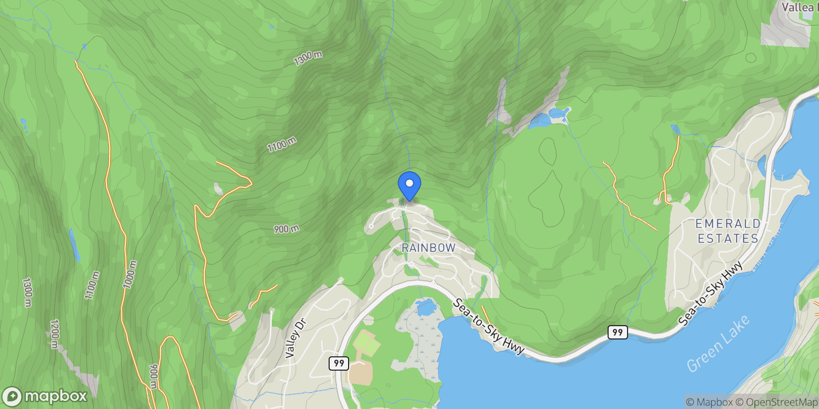 Map showing 8604 Jon Montgomery Stroll Way, Whistler, BC, V8E1L9, CANADA, Whistler, British Columbia, Canada.