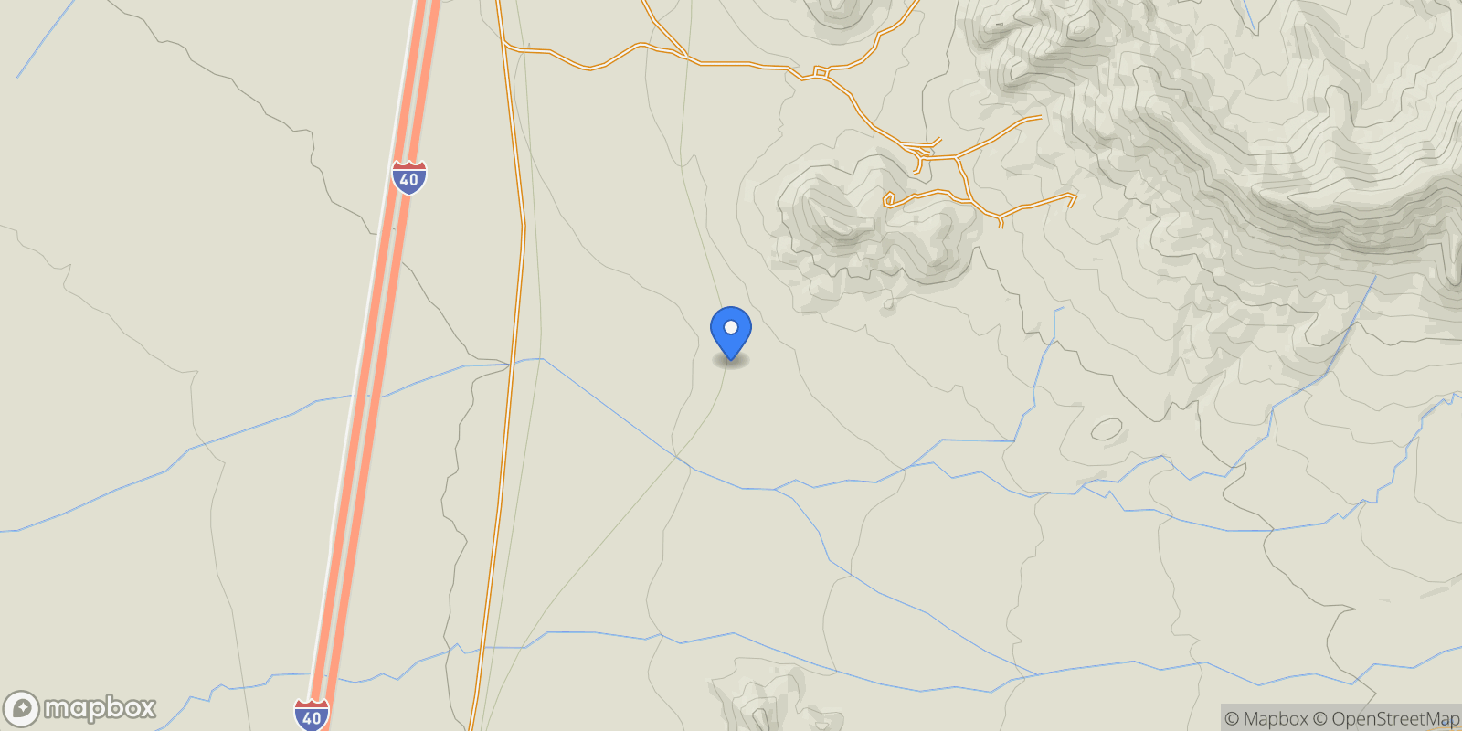 Map showing 00 I-40 Frontage Road, Kingman, AZ 86401, Kingman, Arizona, United States.