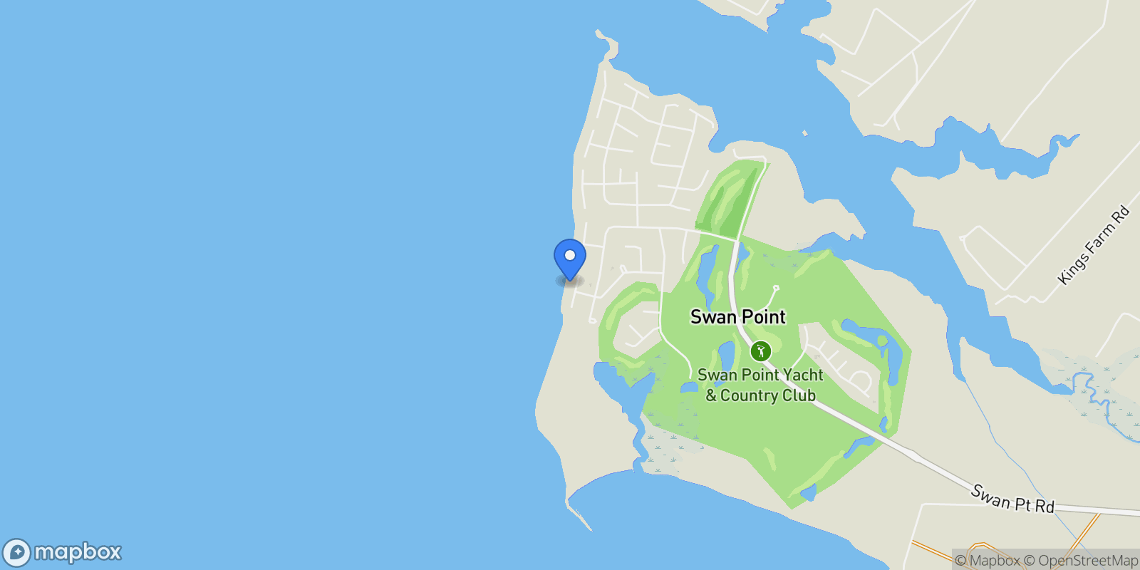 Map showing 11260 Keokee Court, Issue, MD 20645, Newburg, Maryland, United States.