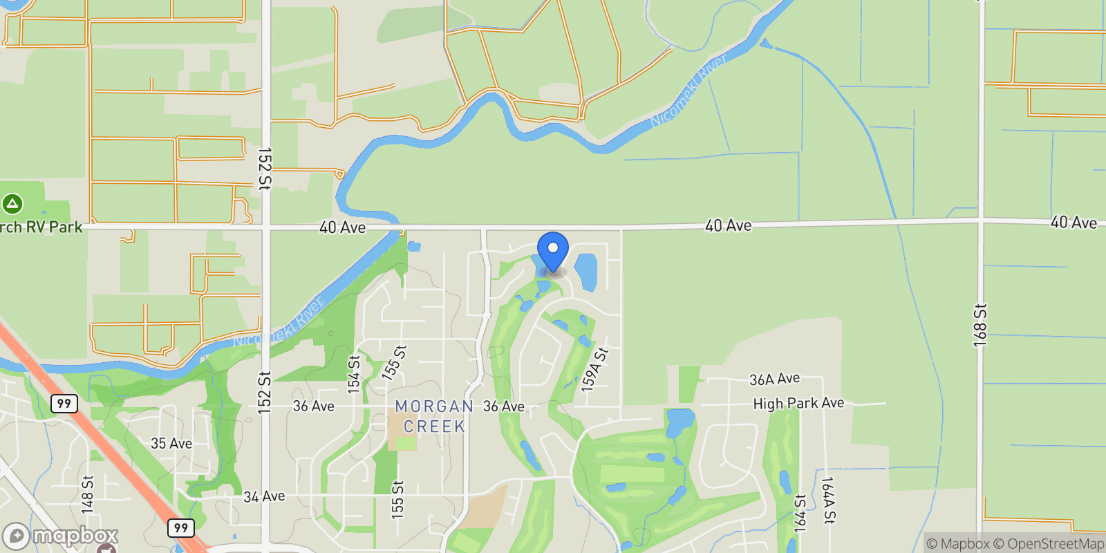 Map showing 3905 159 Street, Surrey, BC, V3Z0Y3, CANADA, Surrey, British Columbia, Canada.