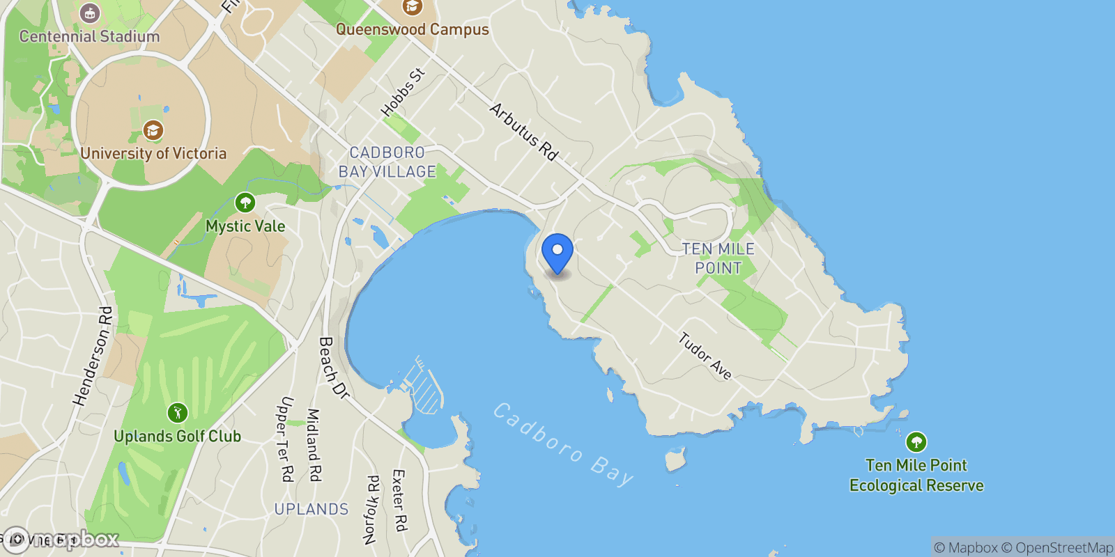 Map showing 2766 Sea View Rd, Saanich, BC, V8N1K8, CANADA, Saanich, British Columbia, Canada.