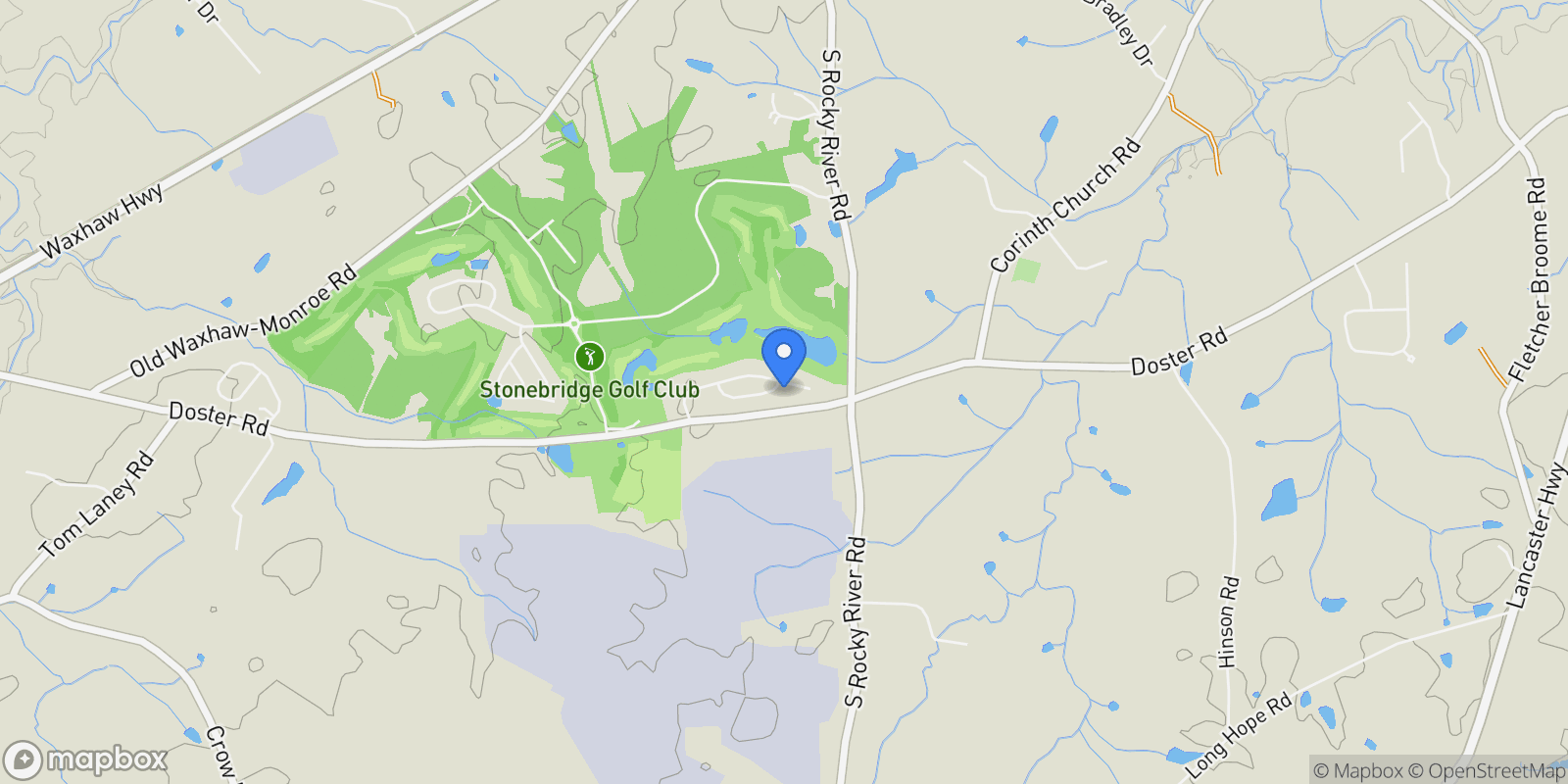 Map showing 3409 Out Of Bounds Drive, Monroe, NC 28112, Monroe, North Carolina, United States.