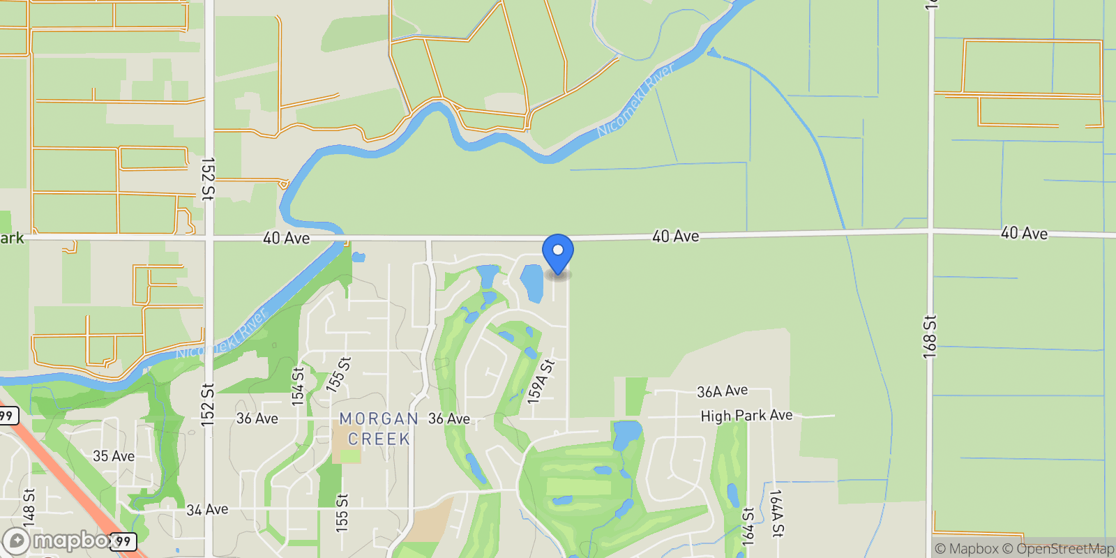 Map showing 3882 159a Street, Surrey, BC, V3Z0Y3, CANADA, Surrey, British Columbia, Canada.
