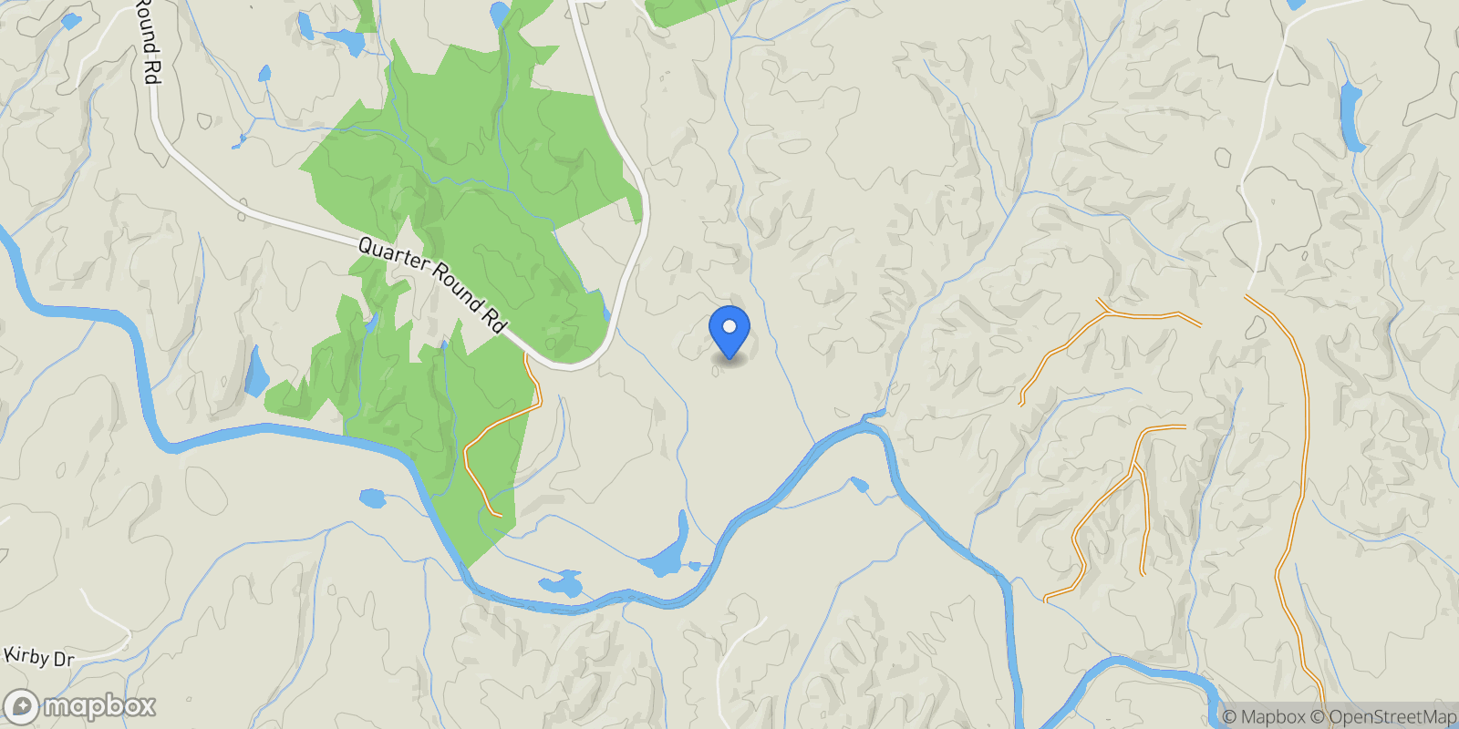 Map showing 0000 Quarter Round Road #9, Pacolet, SC 29372, Pacolet, South Carolina, United States.