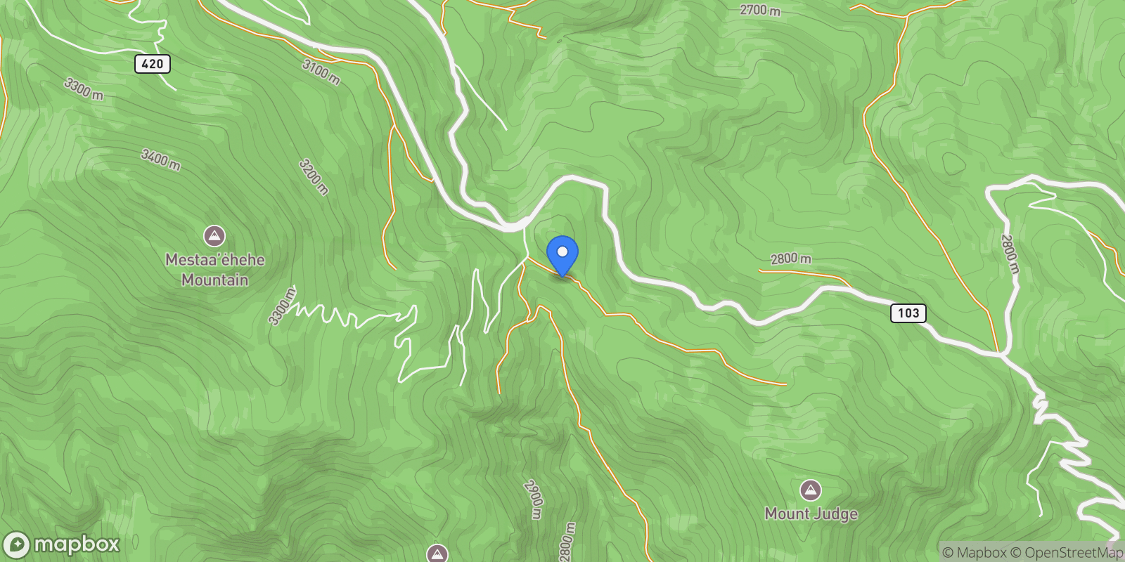 Map showing 76 Raven Ridge Road , Idaho Springs, CO 80452, Evergreen, Colorado, United States.