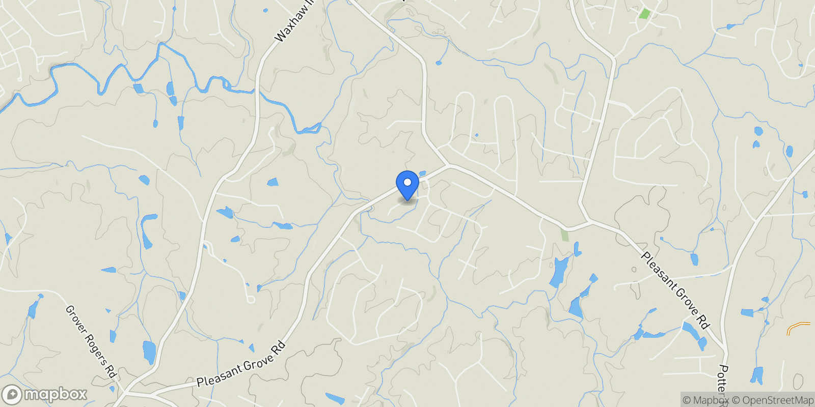Map showing 2103 Saddleridge Drive, Waxhaw, NC 28173, Waxhaw, North Carolina, United States.