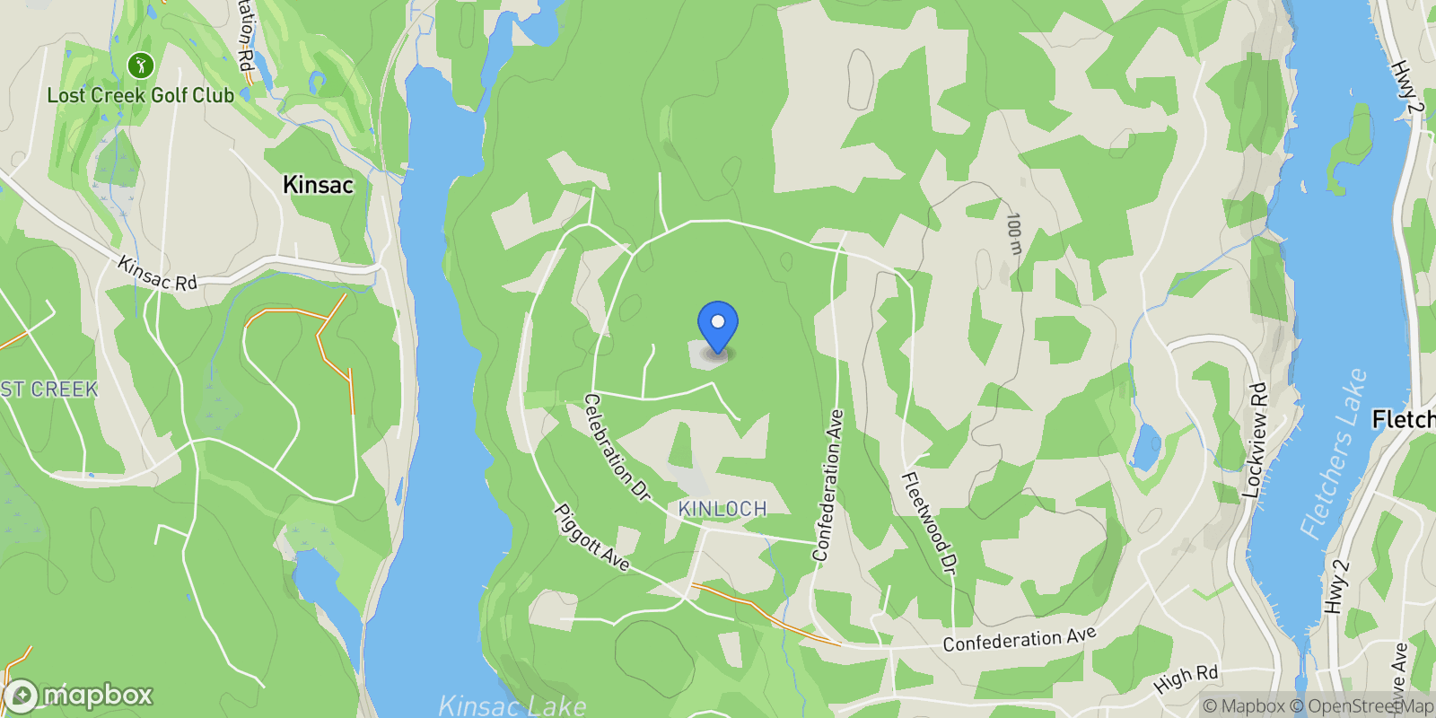 Map showing 140 Parish Street, Fall River, NS B2T 0W9, Fall River, Nova Scotia, Canada.