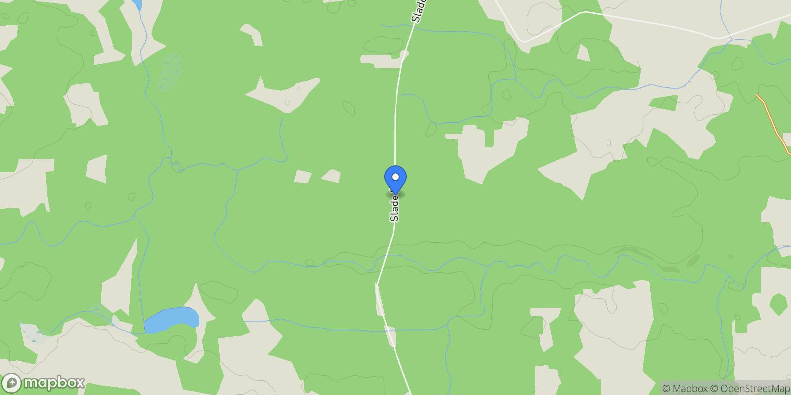 Map showing Lot B Slade Road, Tatamagouche, NS B0K 1V0, East Earltown, Nova Scotia, Canada.