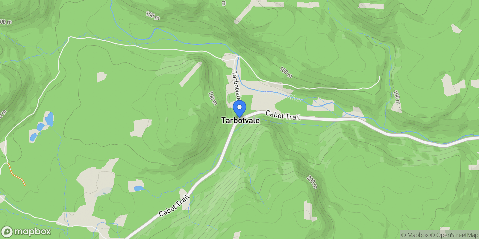 Map showing Cabot Trail #Lot 2-24, Indian Brook, NS B0C 1H0, Tarbotvale, Nova Scotia, Canada.